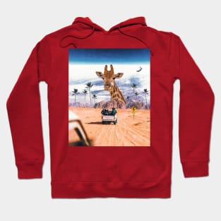 Giraffe land -  Artwork Hoodie